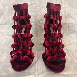 Cape Robbin brand heels, Wine color, size 8
